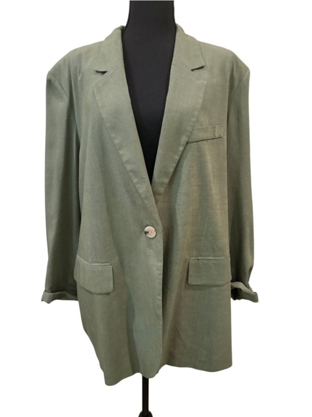HEMA Linen blend blazer NWOT